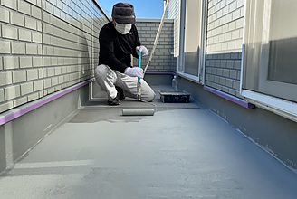 ベランダの防水工事